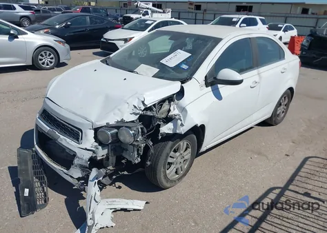 2013 Chevrolet Sonic Lt Auto из США, поврежденный, VIN 1G1JC5SH5D4179235